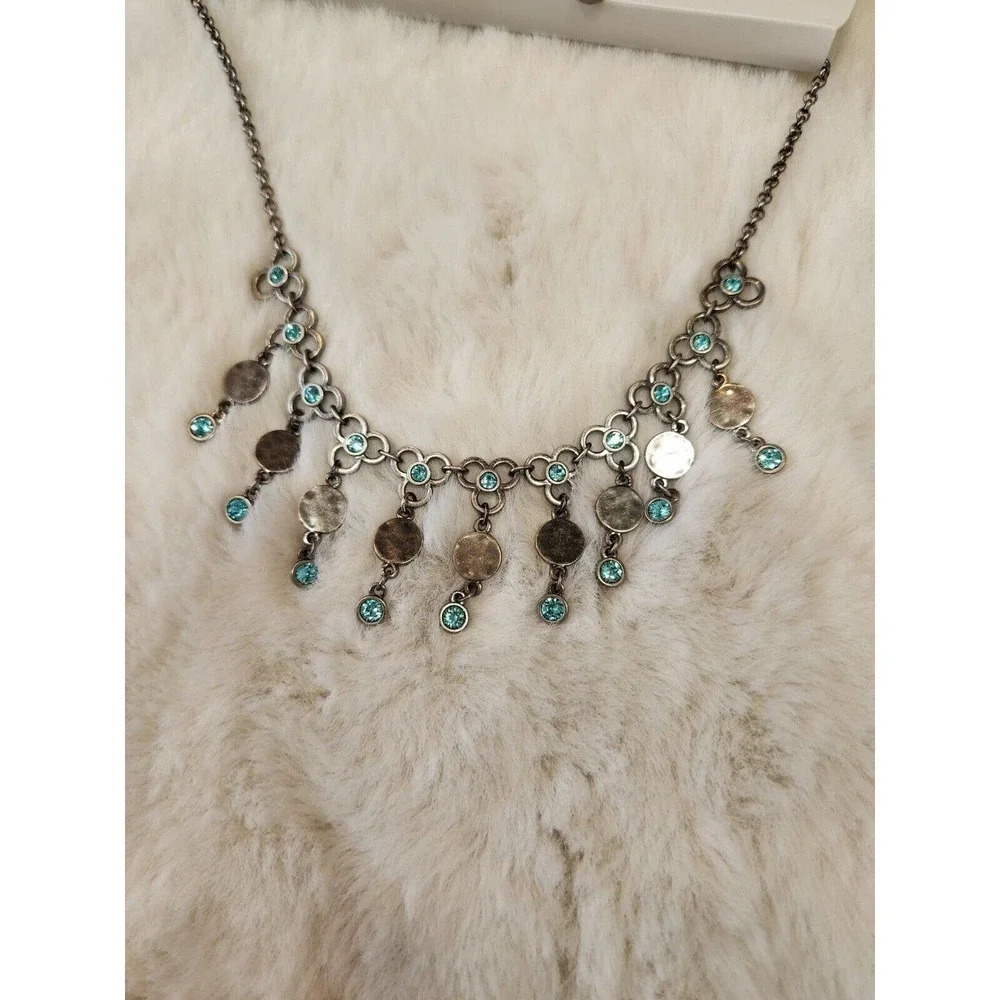 NWT Swarovski Crystallized 5480100 Necklace W/Earrings Set $129 - Picture 6 of 14
